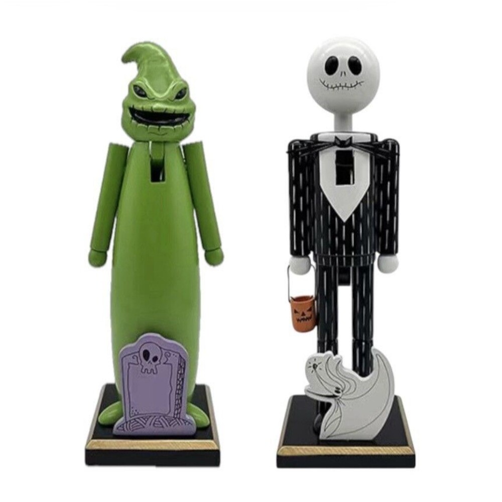 Nightmare Before Christmas Jack Skellington & Oogie Boogie Nutcracker Bundle 12”